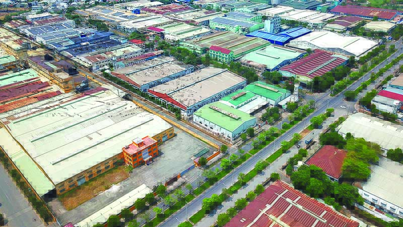 Khu công nghiệp Vĩnh Lộc. Ảnh: Lê Toàn